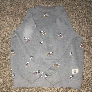 Vans Disney crew neck sweatshirt for boys